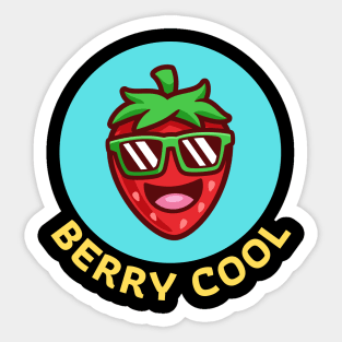 Berry Cool | Berry Pun Sticker